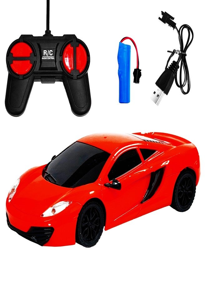 VGRASSP Realistic Model Style RC Model Small Remote Control Toy Car with Light and Realistic Sound - Full Function Remote - Colour as per Stock - Image 1